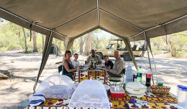 Safari lunch